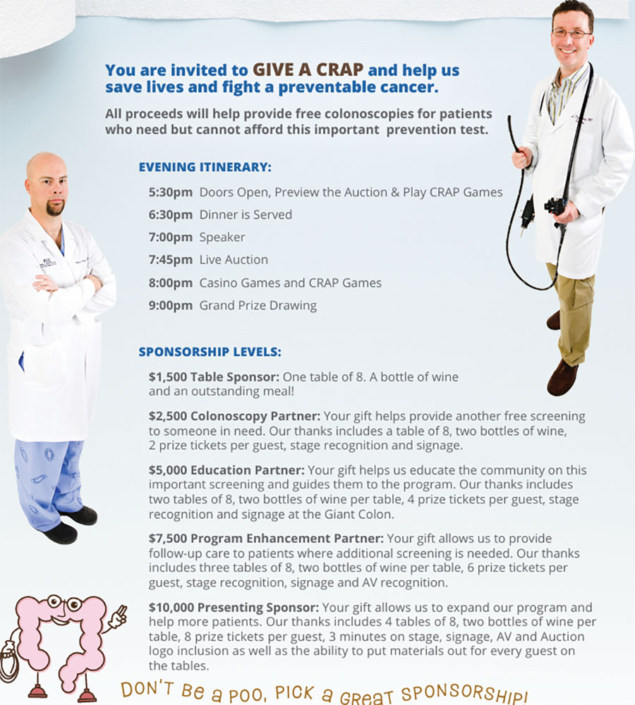 CRAP Party (Colo-Rectal Awareness Party)