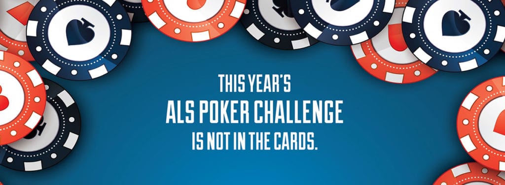 ALS Poker Tourney Not in the Cards this Year. Donate and support ALS patients in the Ozarks.