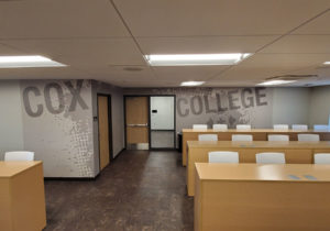 Cox College Sneak Peek at Renovation Project