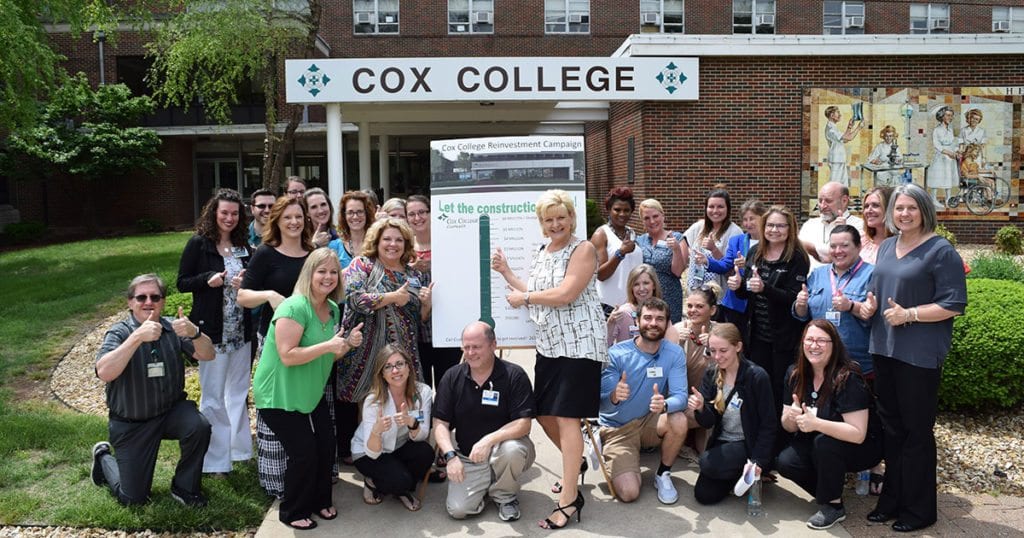 Cox College Campaign Goal Met